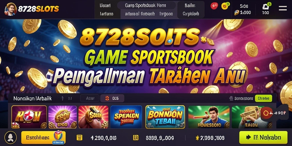 Tangkapan layar gameplay 8728SLOTS yang menampilkan momen taruhan seru.