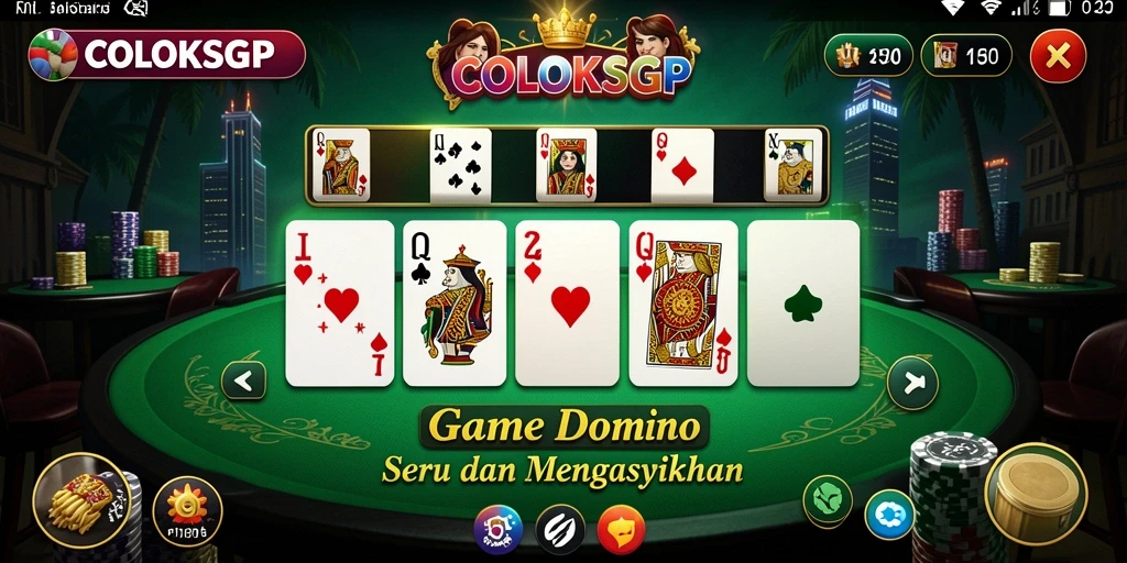 Tampilan gameplay COLOKSGP yang seru dan interaktif.