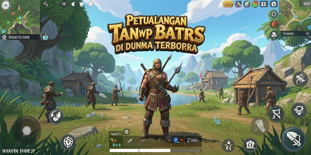 Screenshot utama HARAPJP dengan visual gameplay Open World yang menarik.
