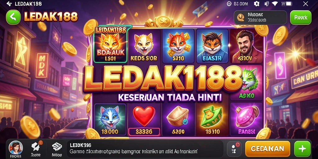 Tampilan menarik dari gameplay LEDAK188 yang penuh dengan keseruan.