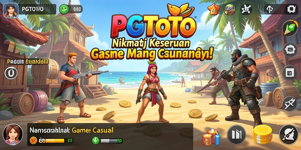 Screenshot gameplay <strong>PGTOTO</strong> yang penuh warna dan seru.