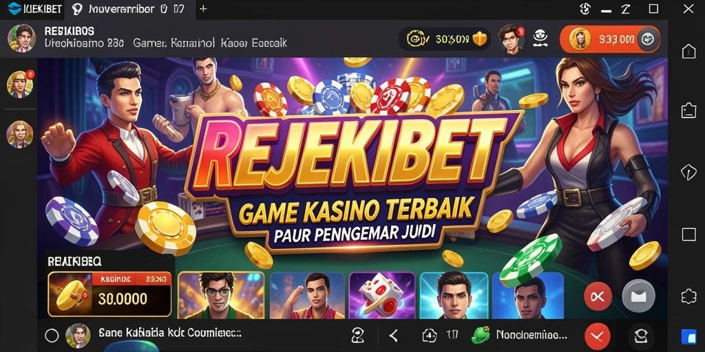 Gameplay seru di REJEKIBET dengan pilihan permainan Kasino menarik.