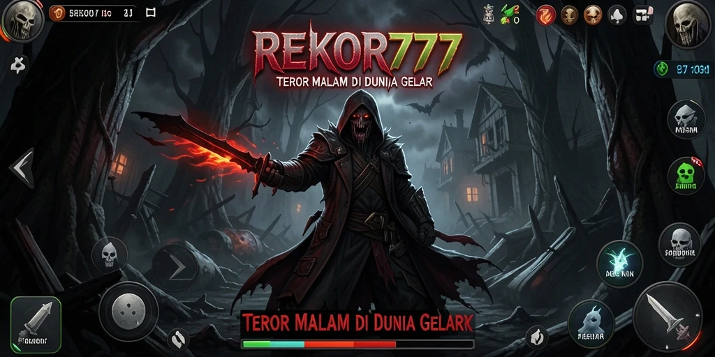 Screenshot gameplay menegangkan dari REKOR777.