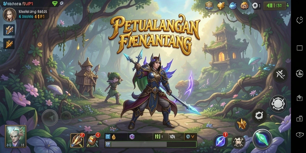 Menampilkan gameplay seru dan petualangan mendebarkan di SVIP1.