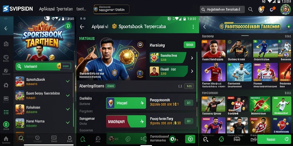 Tampilan menarik dari gameplay Sportsbook di SVIPSIDN.